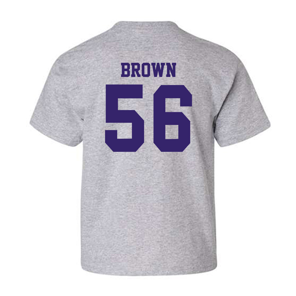 JMU - NCAA Football : Tyler Brown - Classic Shersey Youth T-Shirt-1