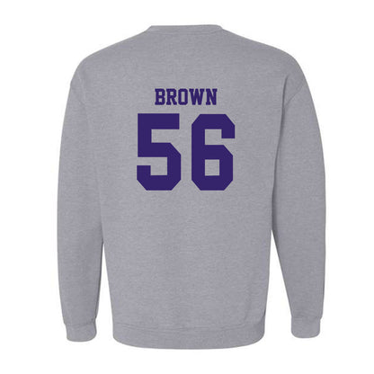 JMU - NCAA Football : Tyler Brown - Classic Shersey Crewneck Sweatshirt-1