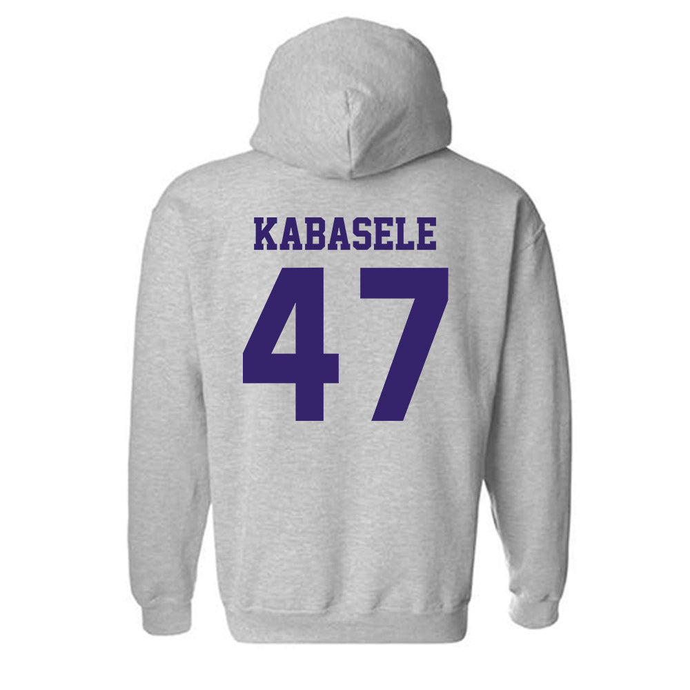 JMU - NCAA Football : Kevin Kabasele - Classic Shersey Hooded Sweatshirt-1