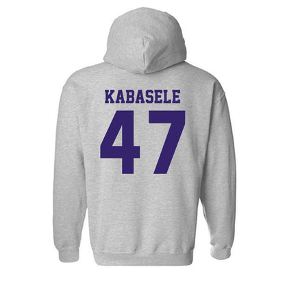 JMU - NCAA Football : Kevin Kabasele - Classic Shersey Hooded Sweatshirt-1