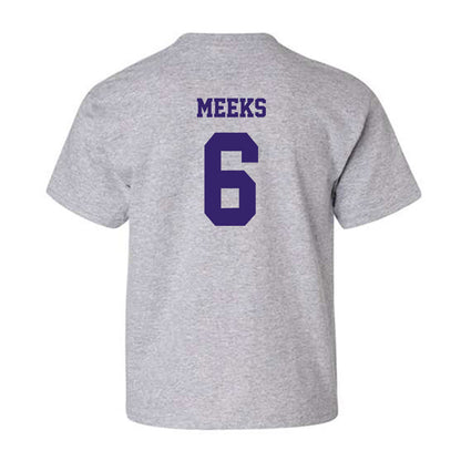 JMU - NCAA Men's Basketball : Ashton Meeks - Classic Shersey Youth T-Shirt-1