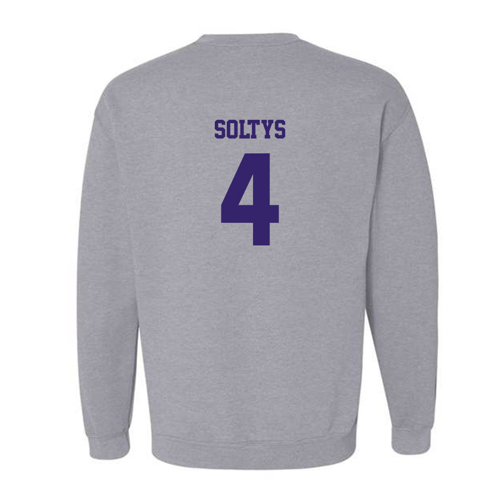 JMU - NCAA Women's Basketball : Delilah Soltys - Classic Shersey Crewneck Sweatshirt-1