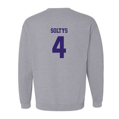 JMU - NCAA Women's Basketball : Delilah Soltys - Classic Shersey Crewneck Sweatshirt-1