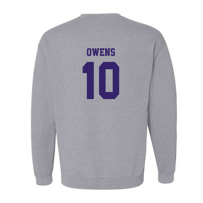 JMU - NCAA Men's Basketball : Matthew Owens - Classic Shersey Crewneck Sweatshirt-1