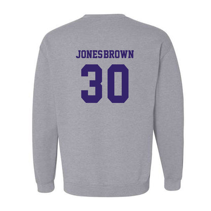 JMU - NCAA Women's Basketball : Ja'Quoia Jones-Brown - Classic Shersey Crewneck Sweatshirt-1