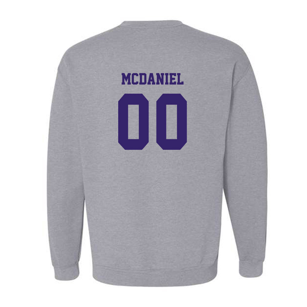 JMU - NCAA Women's Basketball : Peyton McDaniel - Classic Shersey Crewneck Sweatshirt-1