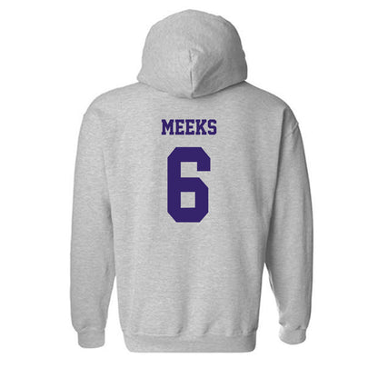 JMU - NCAA Men's Basketball : Ashton Meeks - Classic Shersey Hooded Sweatshirt-1