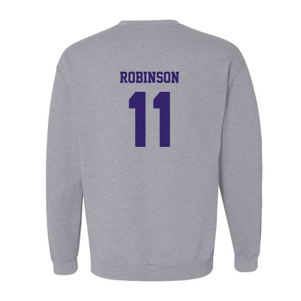 JMU - NCAA Women's Basketball : Bree Robinson - Classic Shersey Crewneck Sweatshirt-1