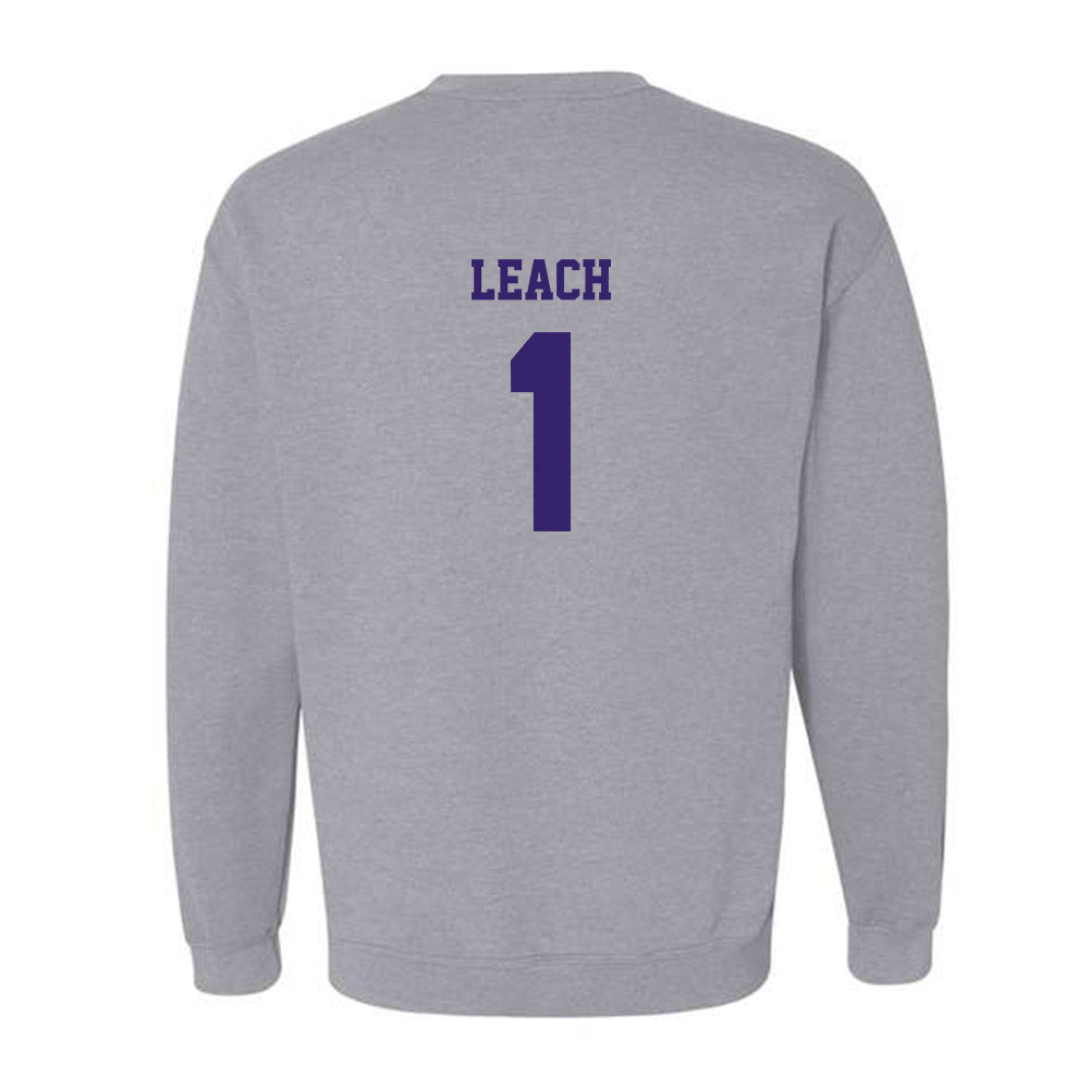 JMU - NCAA Women's Basketball : Maddie Leach - Classic Shersey Crewneck Sweatshirt-1