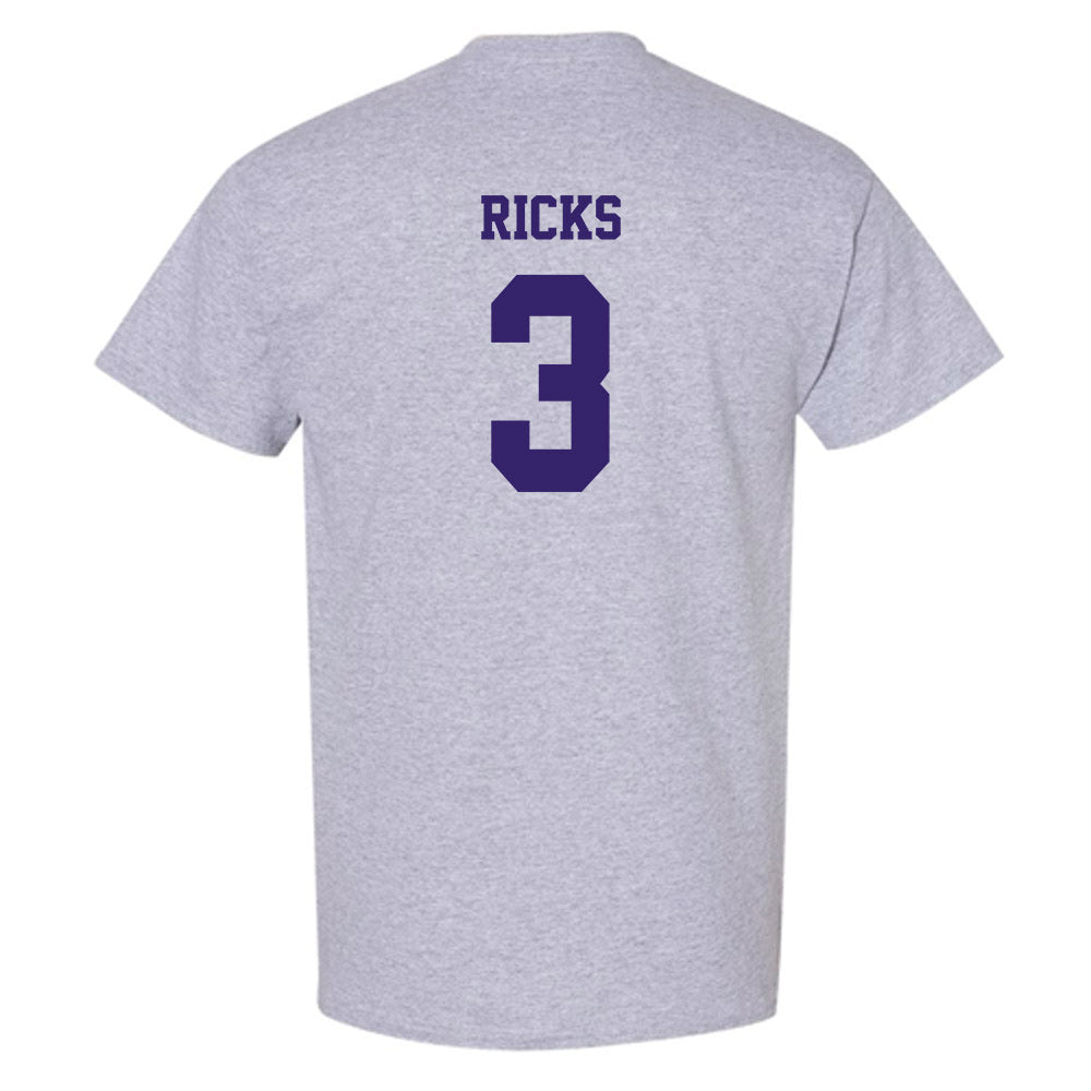 JMU - NCAA Men's Basketball : Eddie Ricks - Classic Shersey T-Shirt-1