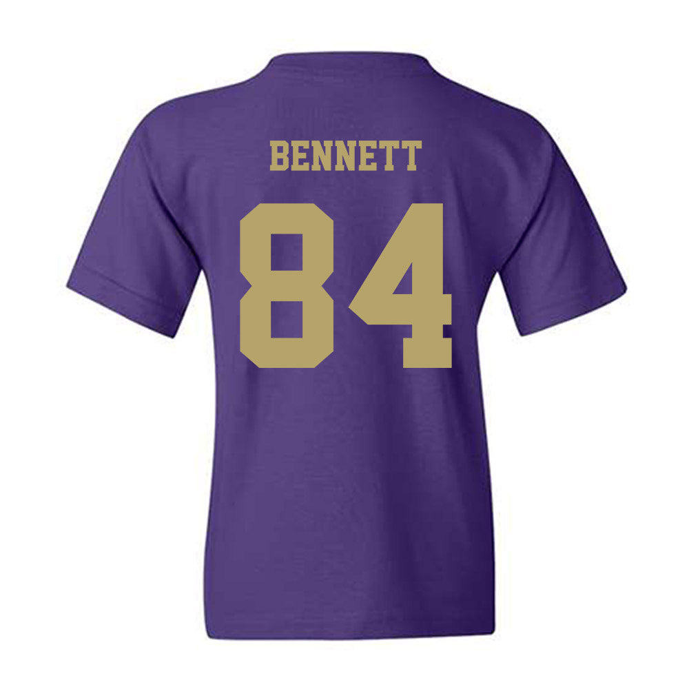 JMU - NCAA Football : Andrew Bennett - Fashion Shersey Youth T-Shirt-1