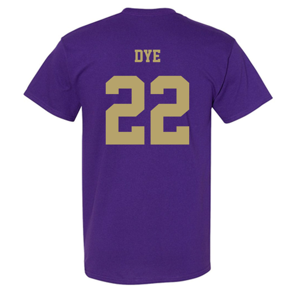 JMU - NCAA Football : Trashon Dye - Fashion Shersey T-Shirt-1