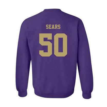JMU - NCAA Football : Jesse Sears - Fashion Shersey Crewneck Sweatshirt-1