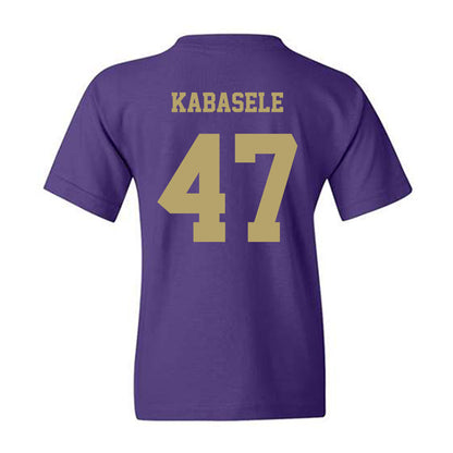 JMU - NCAA Football : Kevin Kabasele - Fashion Shersey Youth T-Shirt-1
