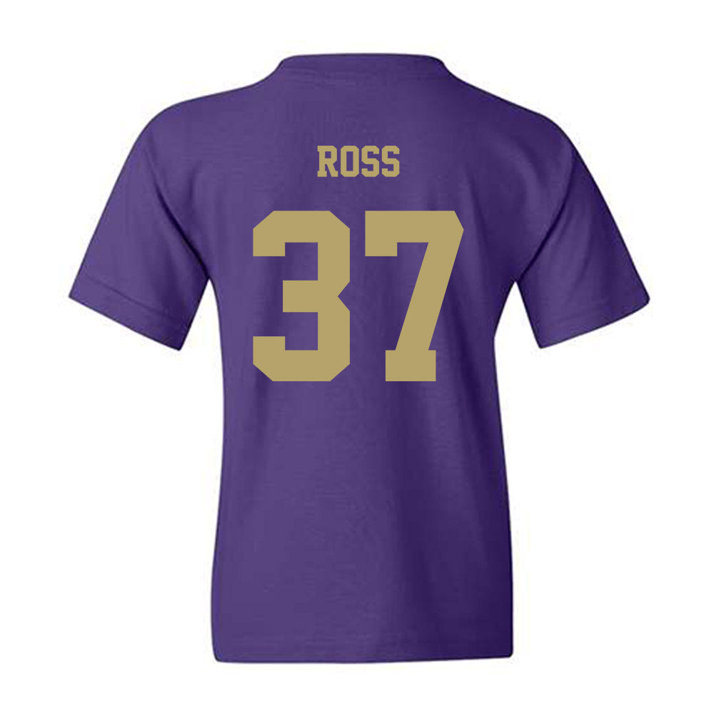 JMU - NCAA Football : Hayden Ross - Fashion Shersey Youth T-Shirt-1