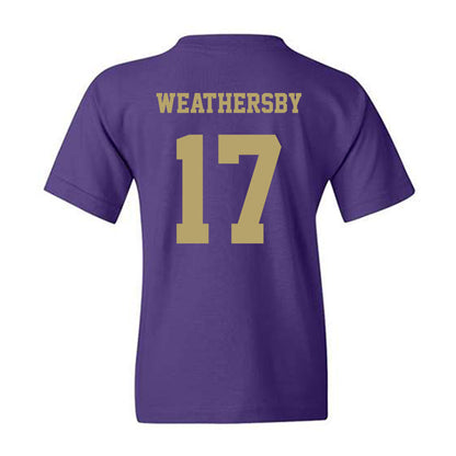 JMU - NCAA Football : Gannon Weathersby - Fashion Shersey Youth T-Shirt-1