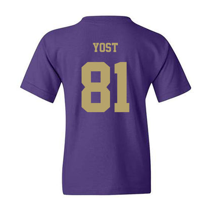 JMU - NCAA Football : Sue Yost - Fashion Shersey Youth T-Shirt-1