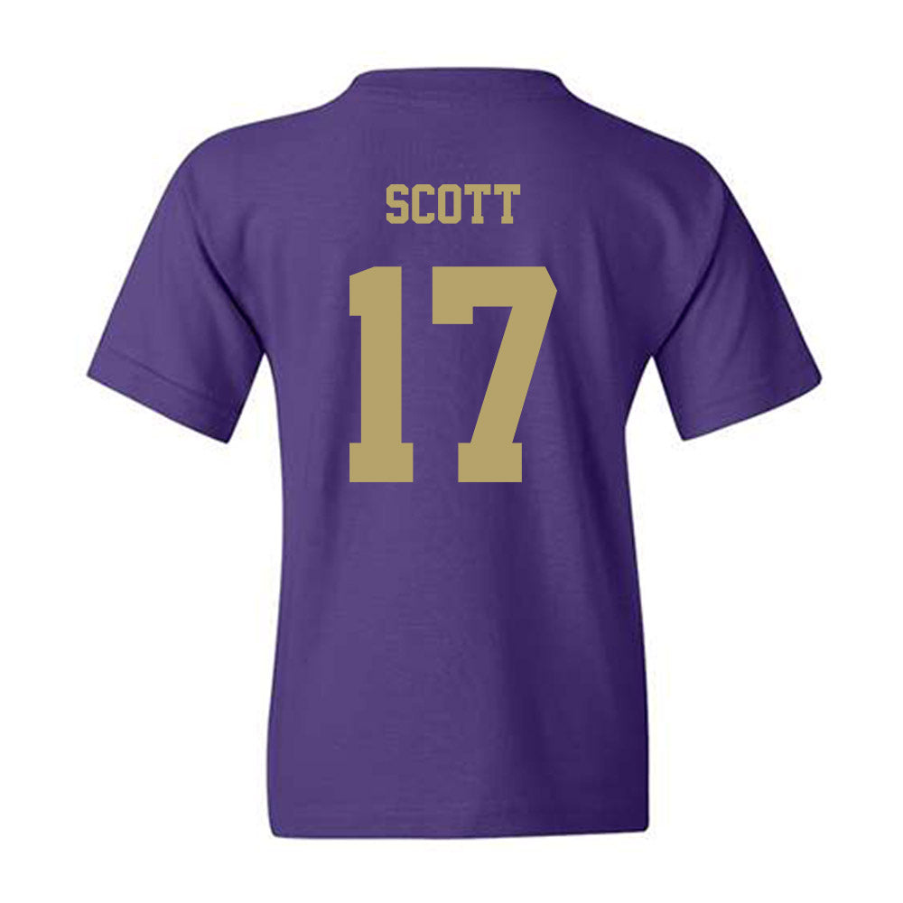 JMU - NCAA Football : Michael Scott - Fashion Shersey Youth T-Shirt-1