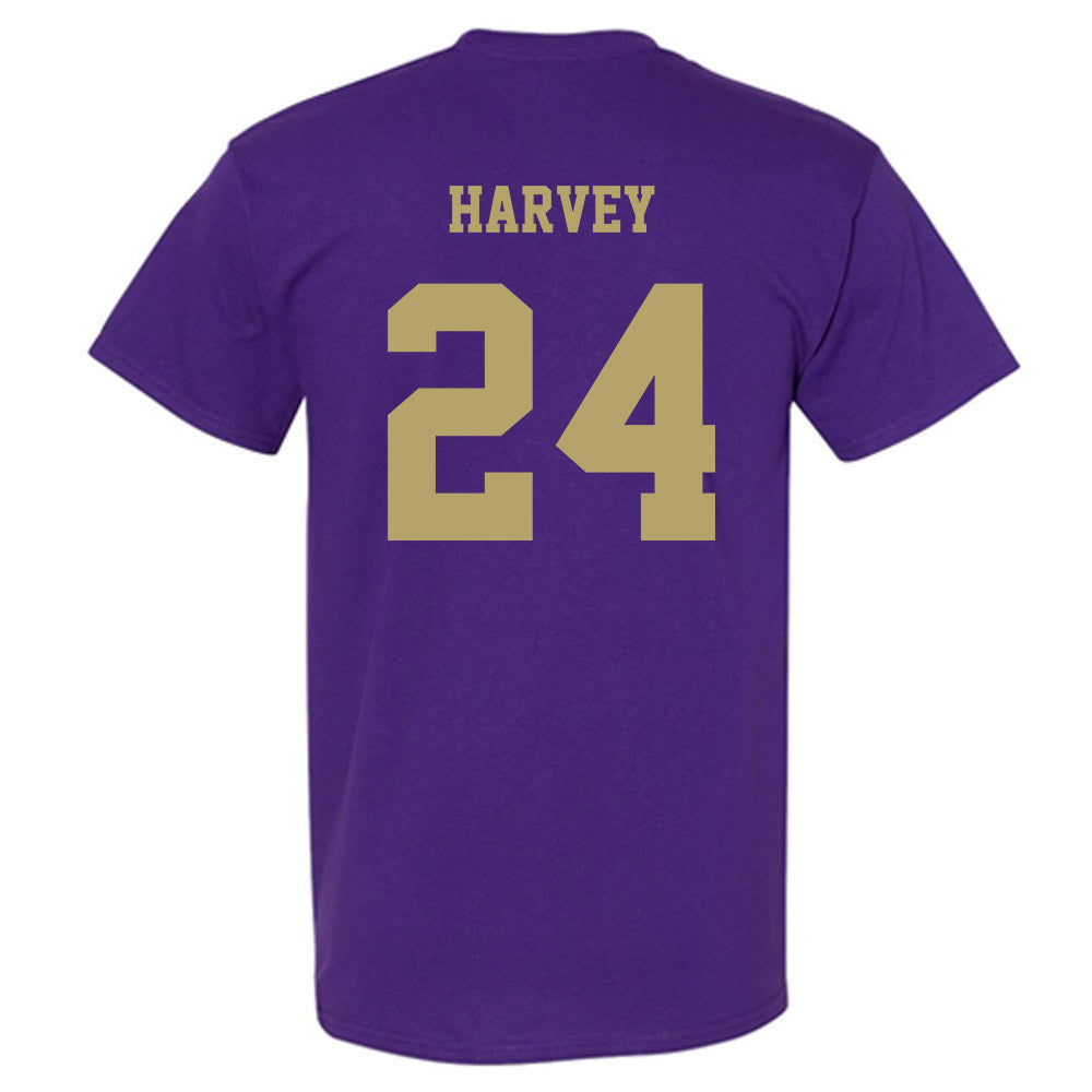 JMU - NCAA Football : Jayon Harvey - Fashion Shersey T-Shirt-1