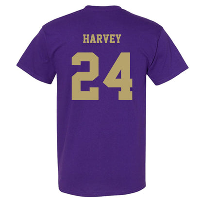 JMU - NCAA Football : Jayon Harvey - Fashion Shersey T-Shirt-1