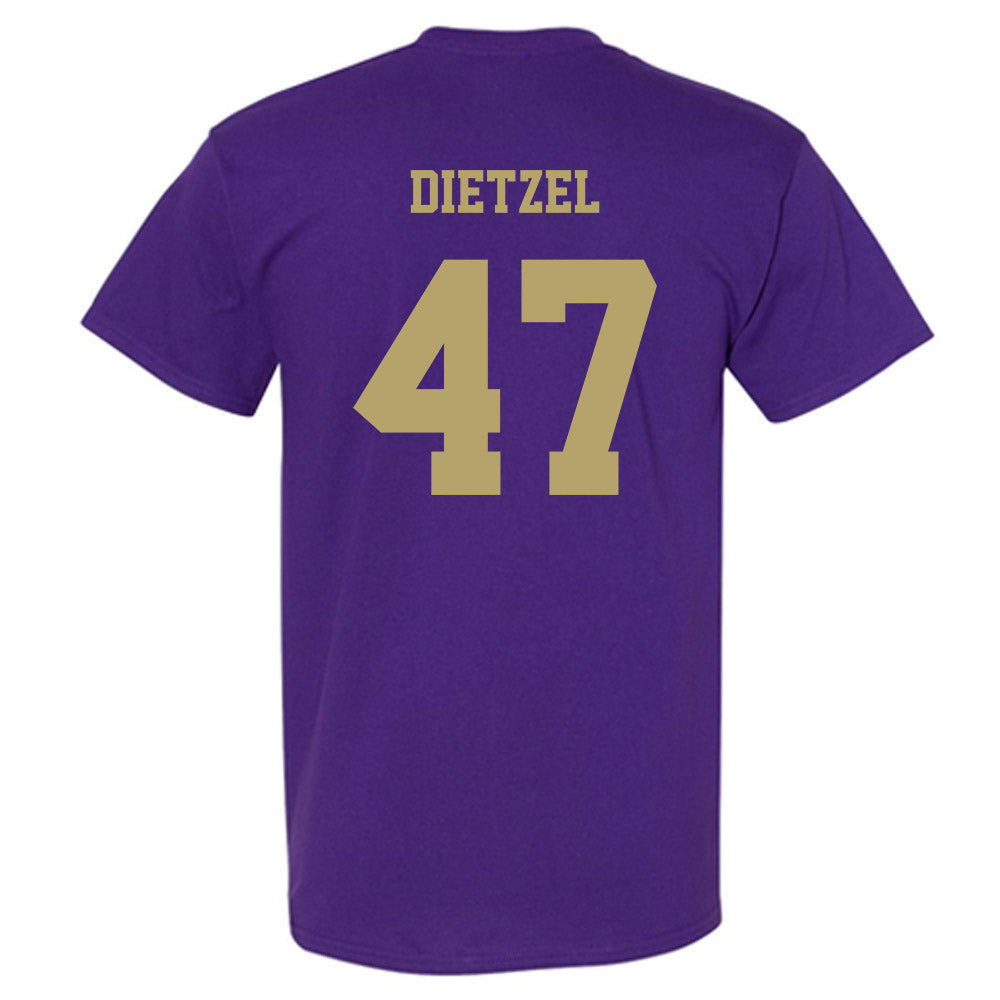 JMU - NCAA Football : Mitchell Dietzel - Fashion Shersey T-Shirt-1