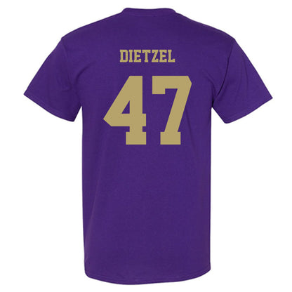 JMU - NCAA Football : Mitchell Dietzel - Fashion Shersey T-Shirt-1