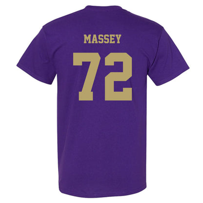 JMU - NCAA Football : Kaedin Massey - Fashion Shersey T-Shirt-1