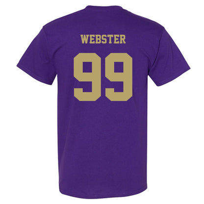 JMU - NCAA Football : Cole Webster - Fashion Shersey T-Shirt-1