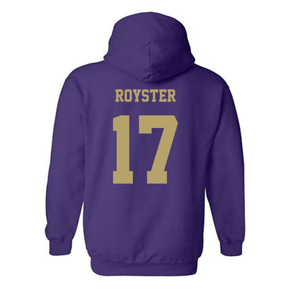 JMU - NCAA Football : Danny Royster - Fashion Shersey Hooded Sweatshirt-1