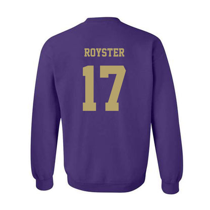 JMU - NCAA Football : Danny Royster - Fashion Shersey Crewneck Sweatshirt-1