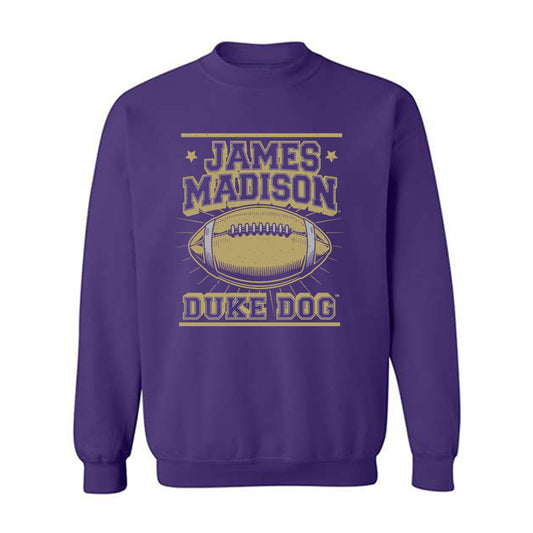 JMU - NCAA Football : Josiah Perry - Fashion Shersey Crewneck Sweatshirt-0