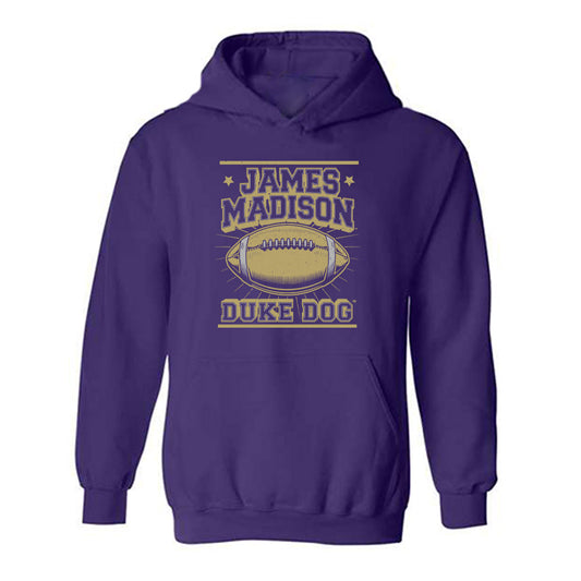 JMU - NCAA Football : Hayden Ross - Fashion Shersey Hooded Sweatshirt-0