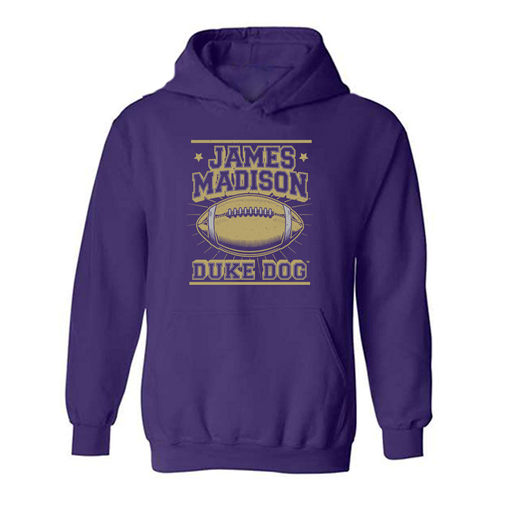 JMU - NCAA Football : Patrick Rea - Fashion Shersey Hooded Sweatshirt-0