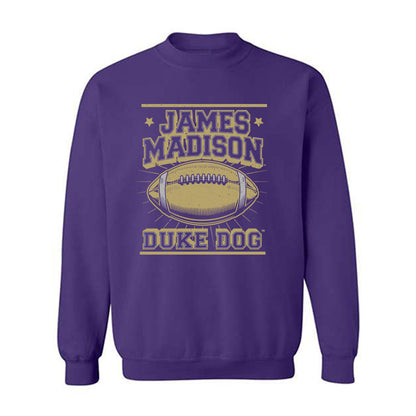 JMU - NCAA Football : Jamal Olford - Fashion Shersey Crewneck Sweatshirt-0
