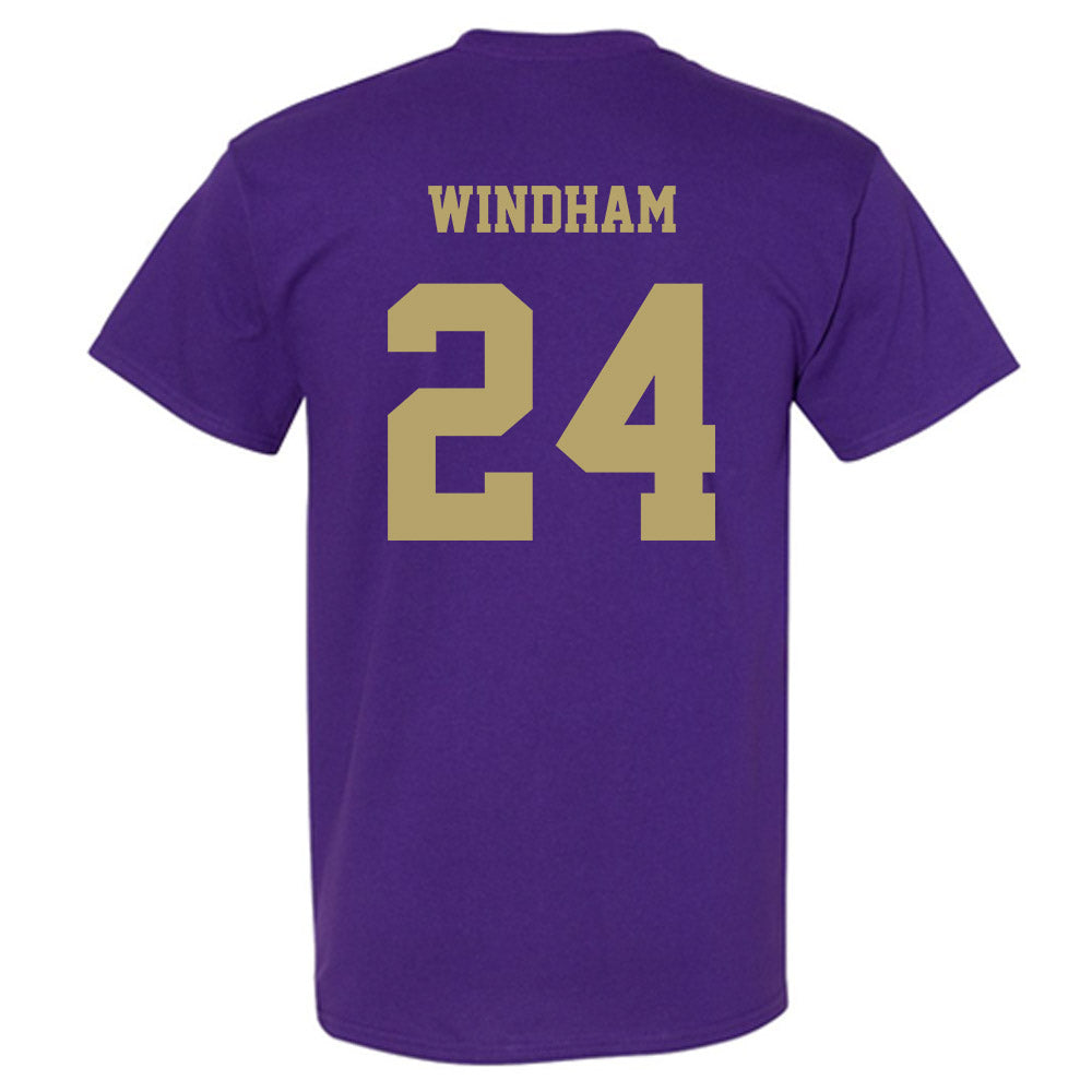JMU - NCAA Men's Basketball : KJ Windham - Fashion Shersey T-Shirt-1