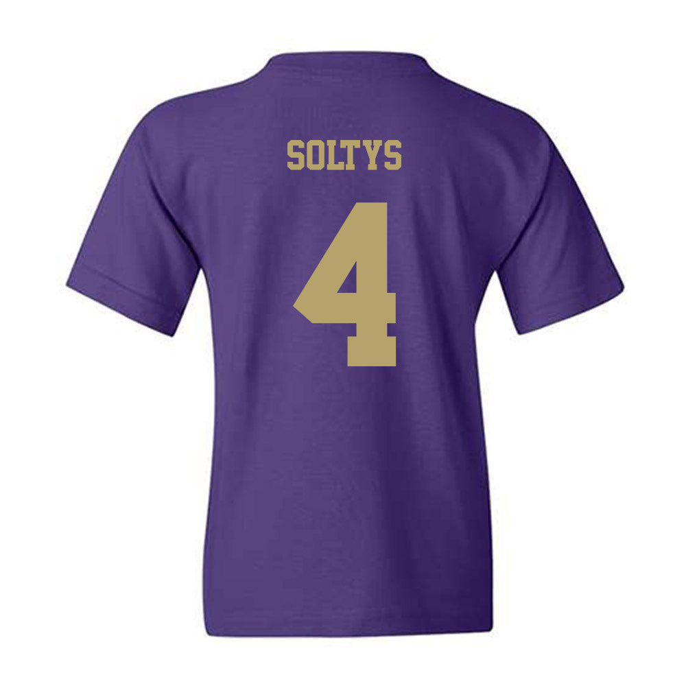 JMU - NCAA Women's Basketball : Delilah Soltys - Fashion Shersey Youth T-Shirt-1