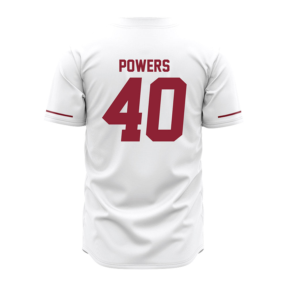 UMass - NCAA Baseball : Callen Powers - White Jersey-1