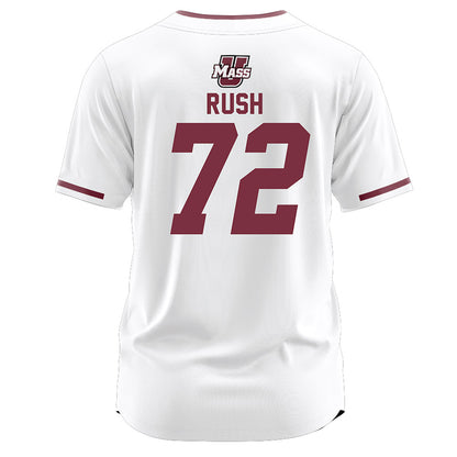 UMass - NCAA Softball : Brenna Rush - White Jersey-1
