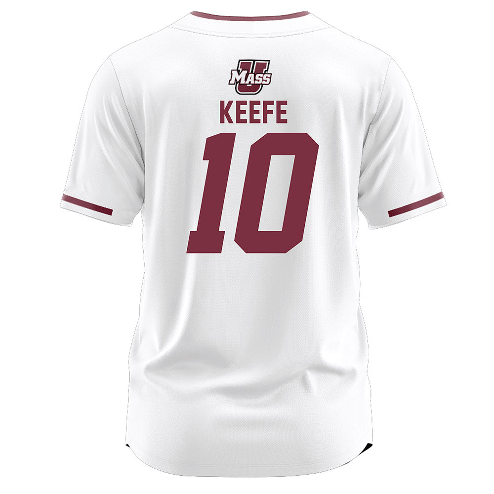 UMass - NCAA Softball : Riain Keefe - White Jersey-1