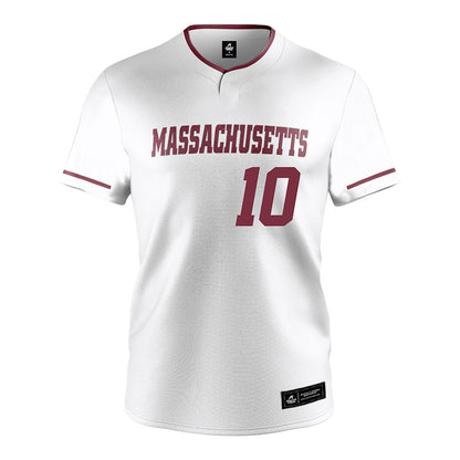 UMass - NCAA Softball : Riain Keefe - White Jersey-0