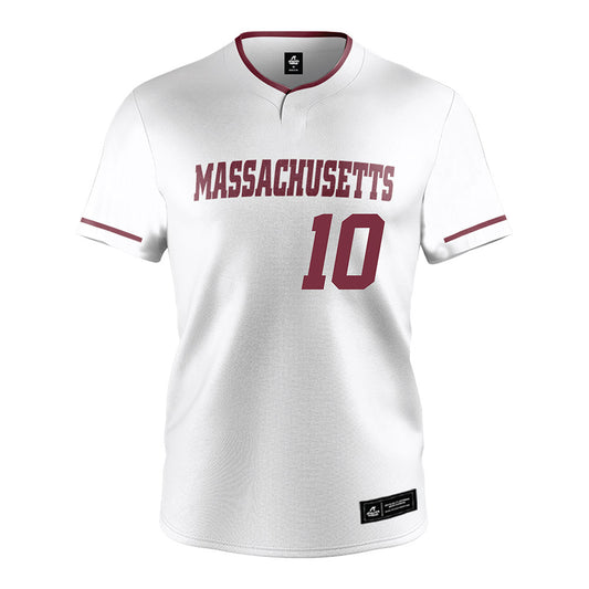 UMass - NCAA Softball : Riain Keefe - White Jersey-0