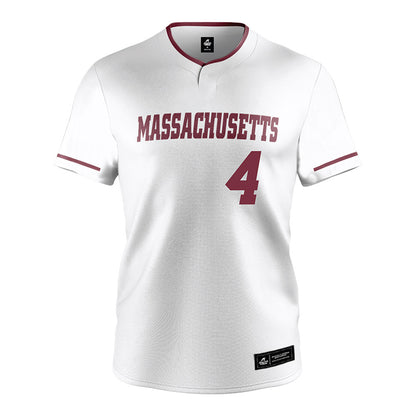 UMass - NCAA Softball : Lily Woodworth - White Jersey-0
