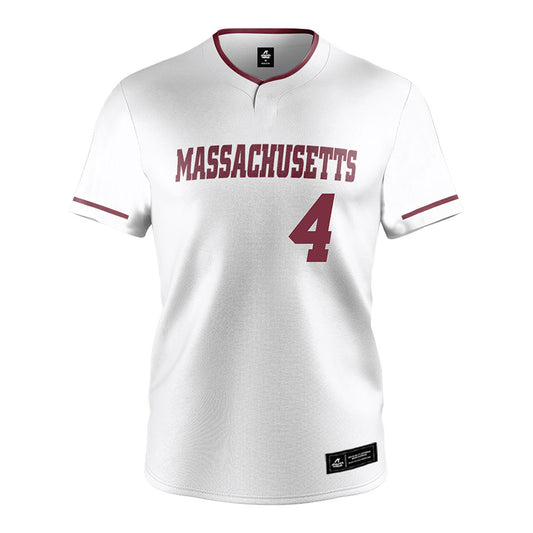 UMass - NCAA Softball : Lily Woodworth - White Jersey-0