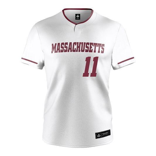 UMass - NCAA Softball : Brooke Moloney - White Jersey-0