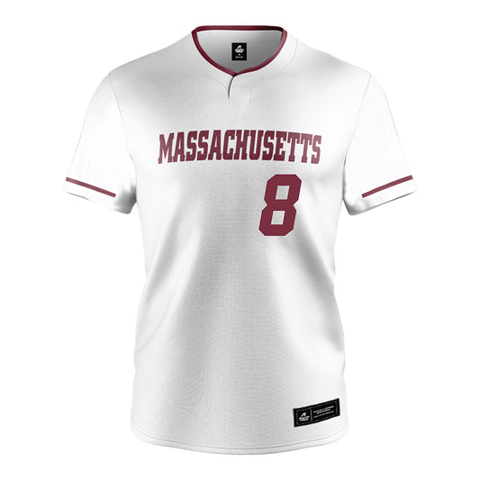 UMass - NCAA Softball : Lillie Scheivert - White Jersey-0