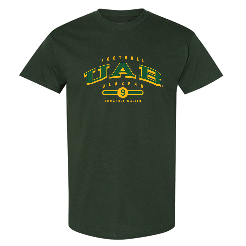 UAB - NCAA Football : Emmanuel Waller - Classic Fashion Shersey T-Shirt-0