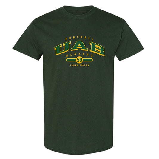 UAB - NCAA Football : JQuan Mason - Classic Fashion Shersey T-Shirt-0