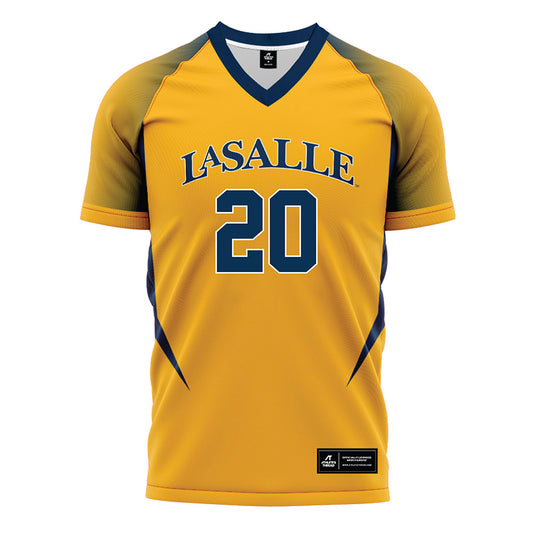 La Salle - NCAA Women's Soccer : Ella Frey Frey - Gold Soccer Jersey-0
