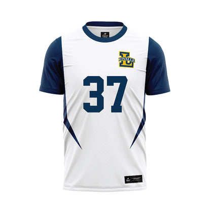La Salle - NCAA Men's Soccer : Michael Ziegler - White Soccer Jersey-0