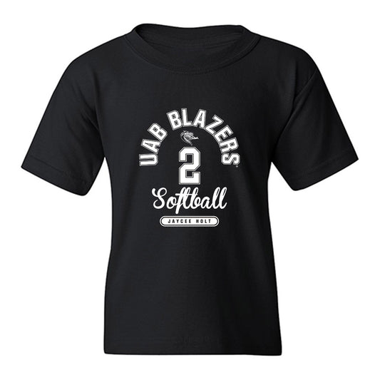 UAB - NCAA Softball : Jaycee Holt - Classic Fashion Shersey Youth T-Shirt-0